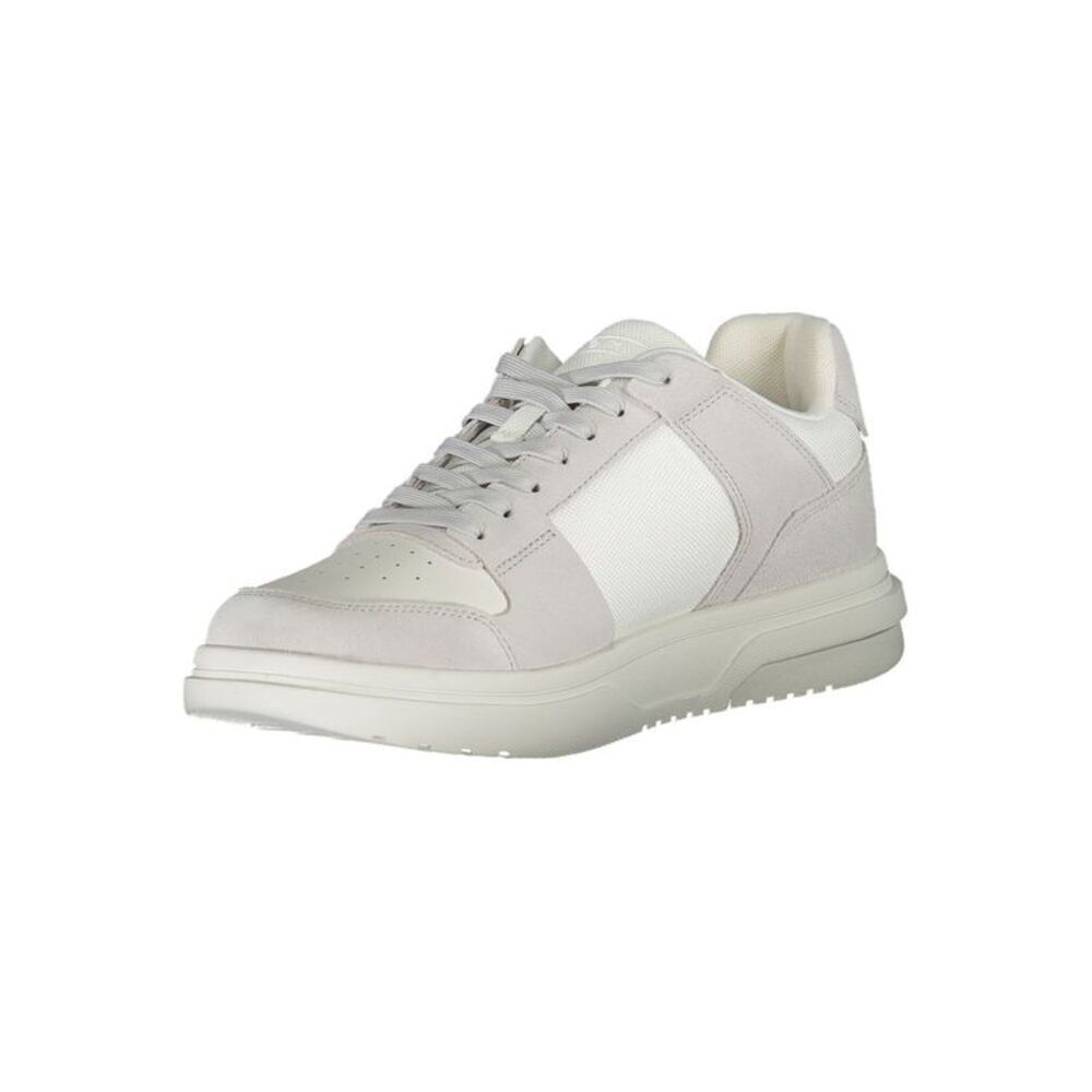 Tommy Hilfiger White Polyurethane Men Men's Sneaker - Picture 3 of 3